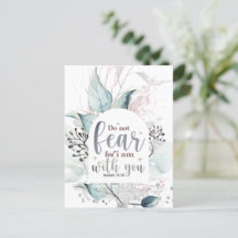 Isaiah 41:10 Do not fear I am with you Bible Verse