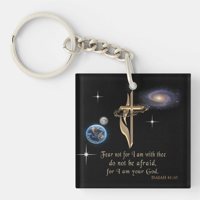 ISAIAH 41:10 KEY RING (Front)