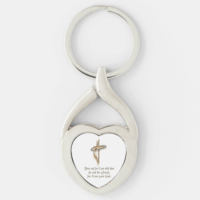 ISAIAH 41:10 KEY RING (Front)
