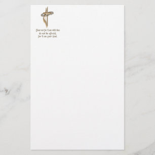 Isaiah 41:10 stationery