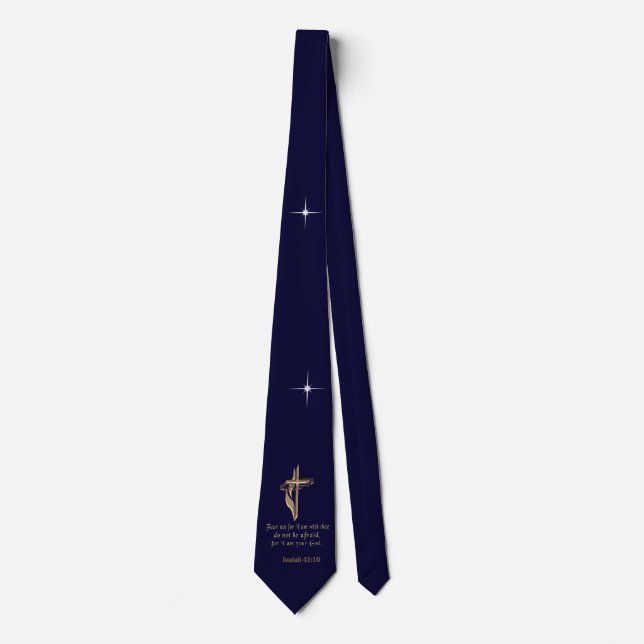 ISAIAH 41:10 TIE (Front)