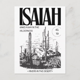 Isaiah 43:19 Make a Way Postcard
