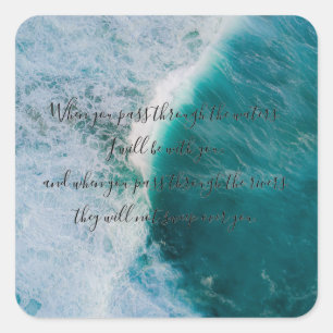 Isaiah 43:2 Sticker