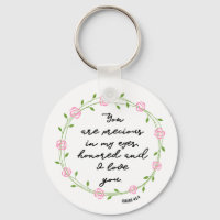 Isaiah 43:4 Precious in My Eyes Bible Verse Wreath