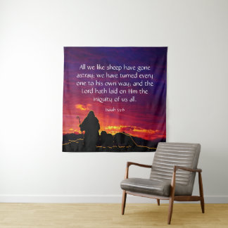 Isaiah 53:6  tapestry