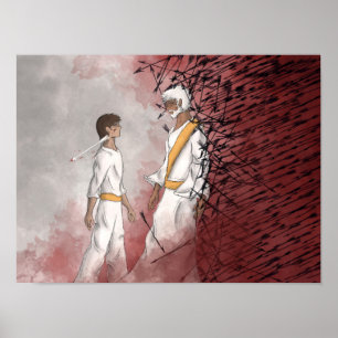 Isaiah 54:17 / Romans 8:28 Poster