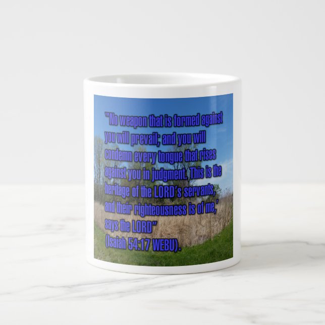 Isaiah 54:17 WEBU Mug (Front)