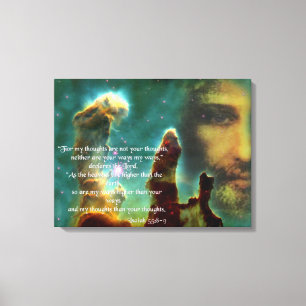 ISAIAH 55, 8-9 CANVAS PRINT