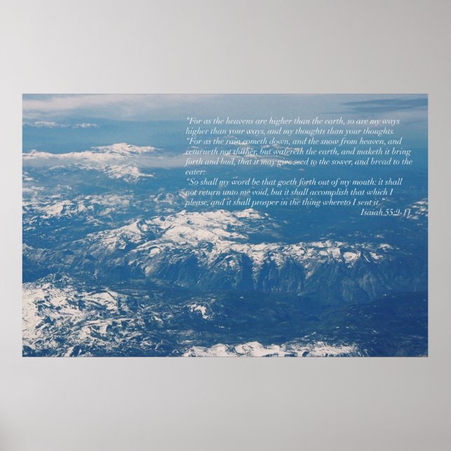 Isaiah 55 poster (Front)