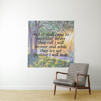 Isaiah 65:24 tapestry
