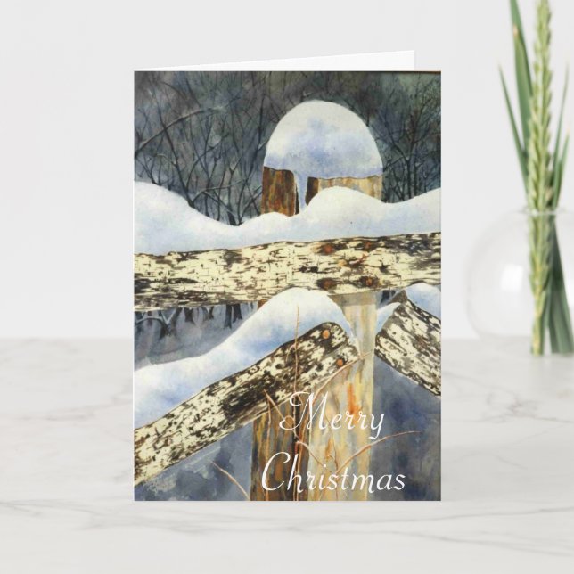 Isaiah 7:14 Christmas Card KJV (Front)