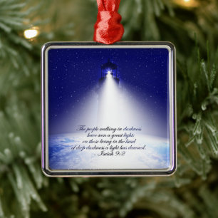 Isaiah 9:2 Christmas Ornament