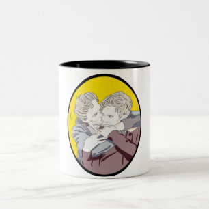 Isak og Even Two-Tone Coffee Mug