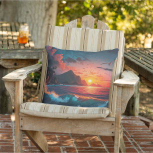 ISALND SUNSET #1 CUSHION