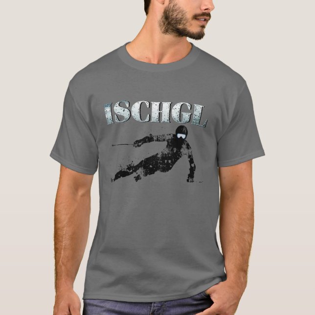 Ischgl Pro Skier, Ski Sowboard T-Shirt (Front)