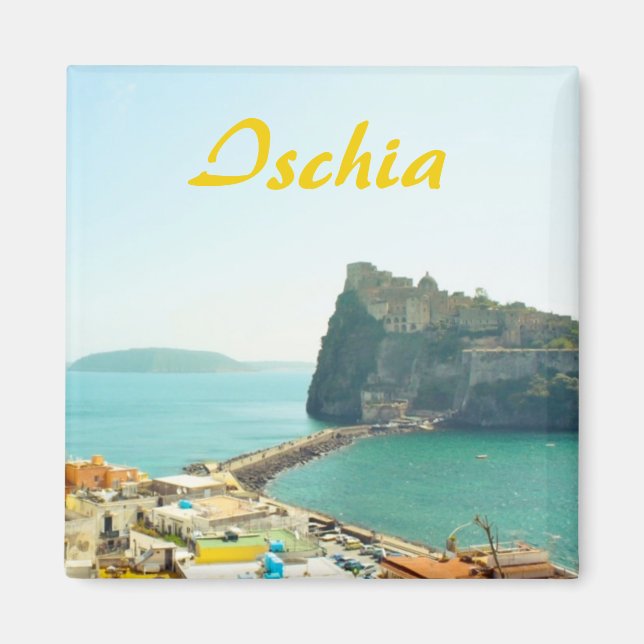 Ischia in Italy Souvenir Magnet (Front)
