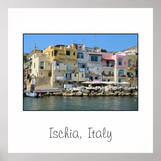 Ischia, Italy square Poster (Front)