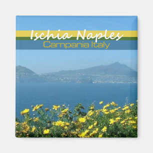 Ischia Naples Campania Italy Travel Photo Magnets