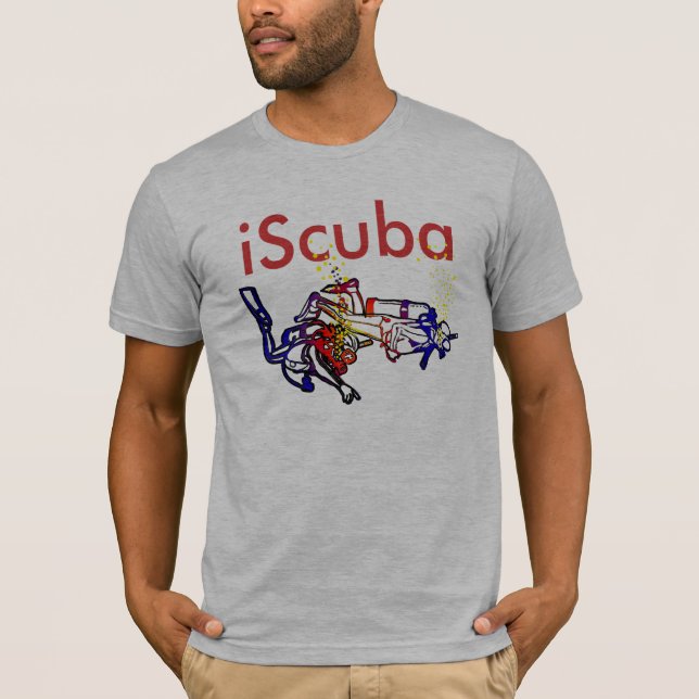 iScuba -Scuba Divers T-Shirt (Front)