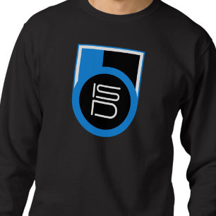 ISD Black Blue White Streetwear Urban  Sweatshirt