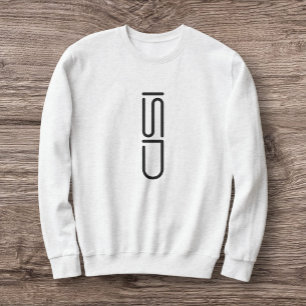 ISD Men's  Ash Crewneck Sweatshirt 