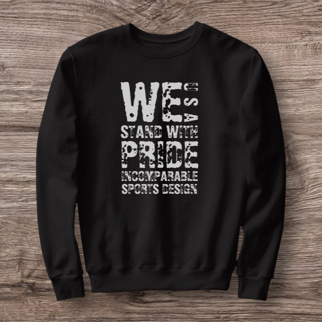 ISD Men's Stand With Pride Crewneck Sweatshirt (Creator Uploaded)