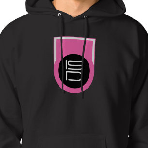 ISD Speciality Pink Logo Retro Sweatshirt Hoodie