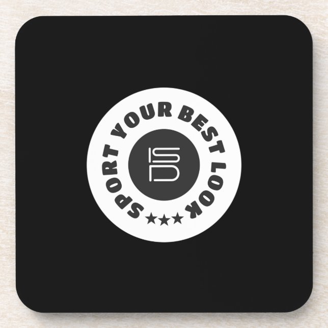 ISD Sport Your Best Beverage Coaster (Front)