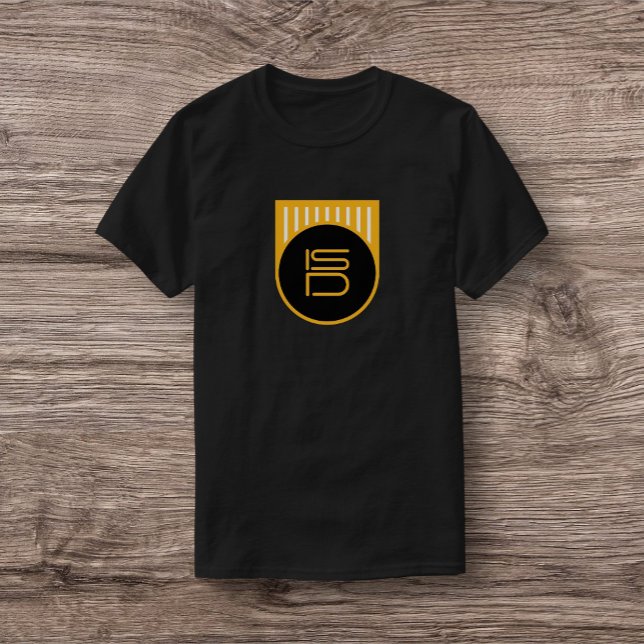 ISD Unisex Black & Gold Symbol Unisex T-Shirt (Creator Uploaded)