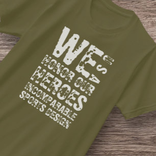 ISD We Honour Our Heroes Basic T-Shirt