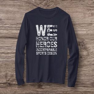 ISD We Honour Our Heroes Long Sleeve T-Shirt