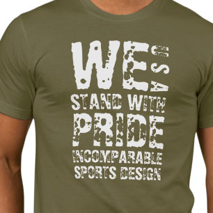 ISD We Stand With Pride Basic T-Shirt