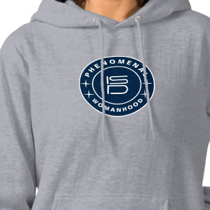 ISD Women's Phenomenal Womanhood Basic  Hoodie