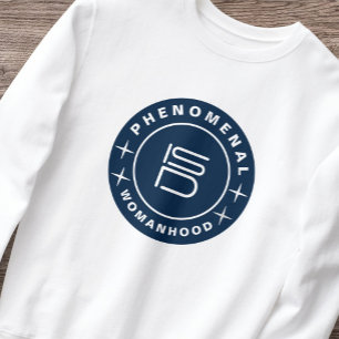 ISD Women's Phenomenal Womanhood Crewneck  Sweatshirt