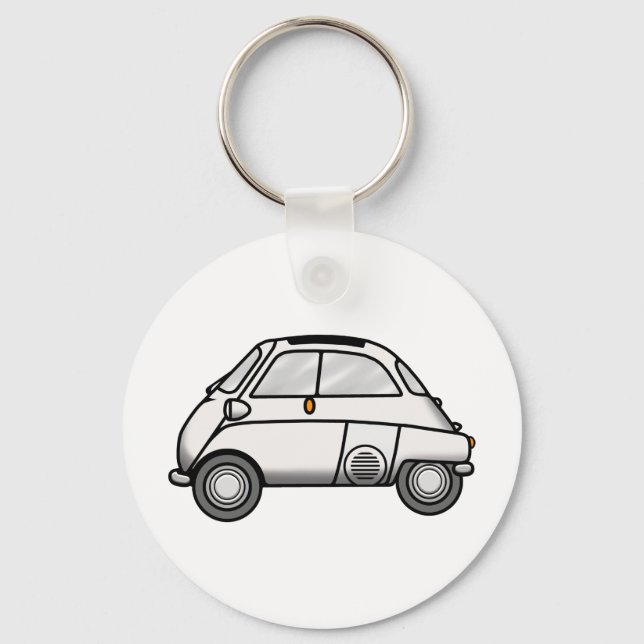 isetta white key ring (Front)
