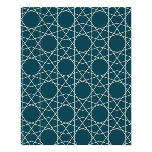 Isfahan Pearl Geometry Poster