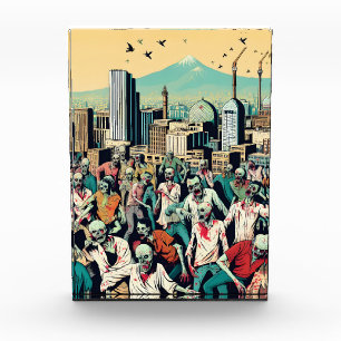 Isfahan with zombies - Persian (iran) design Photo Block