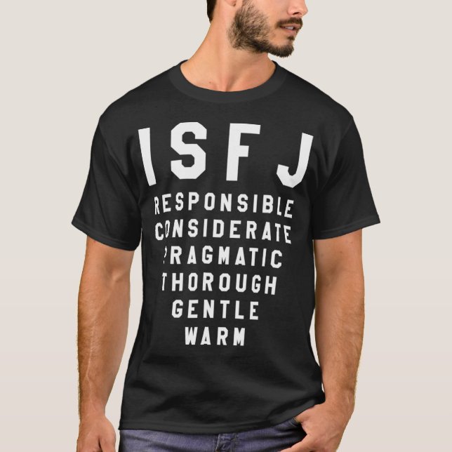 ISFJ Introvert Personality Tshirt  (Front)