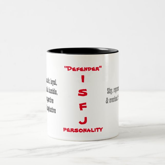 ISFJ Personality Mug (Center)