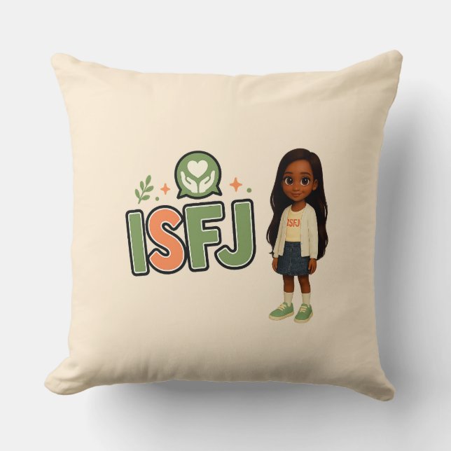 ISFJ — The Guardian of Harmony Cushion (Front)