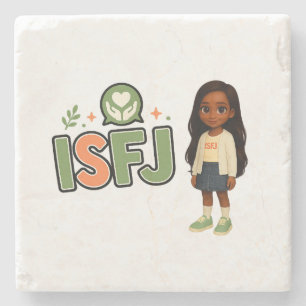 ISFJ — The Guardian of Harmony Stone Coaster