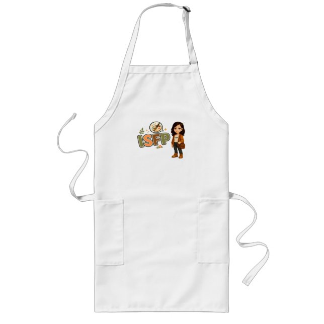 ISFP — The Free Artist Long Apron (Front)