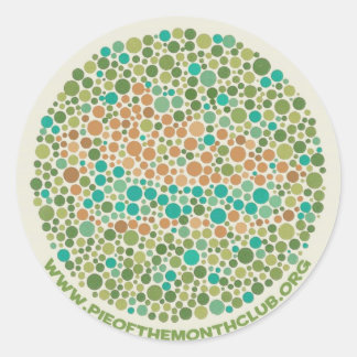Ishihara Test for Pie stickers