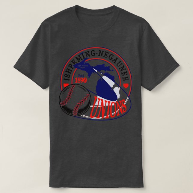 IshpemingNegaunee Unions T-Shirt (Design Front)