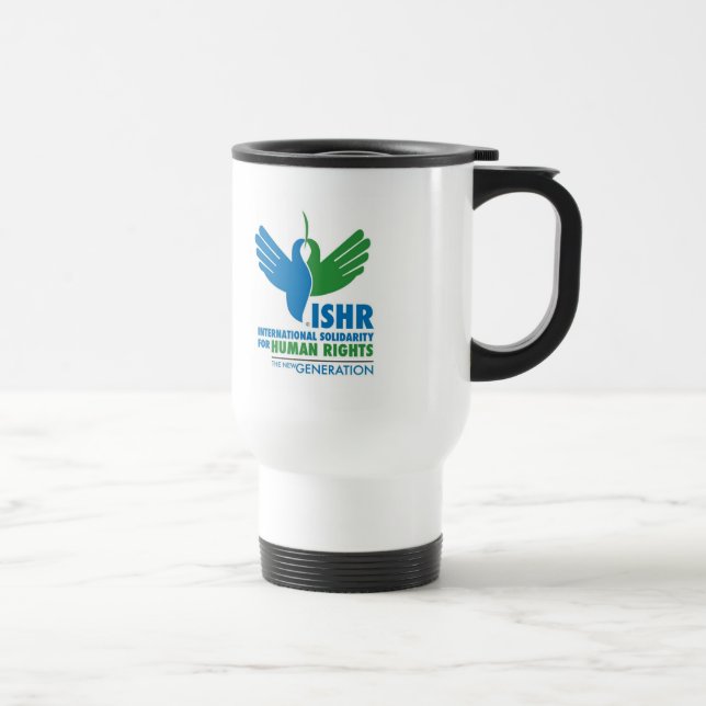ISHR TRAVEL MUG B-G (Right)