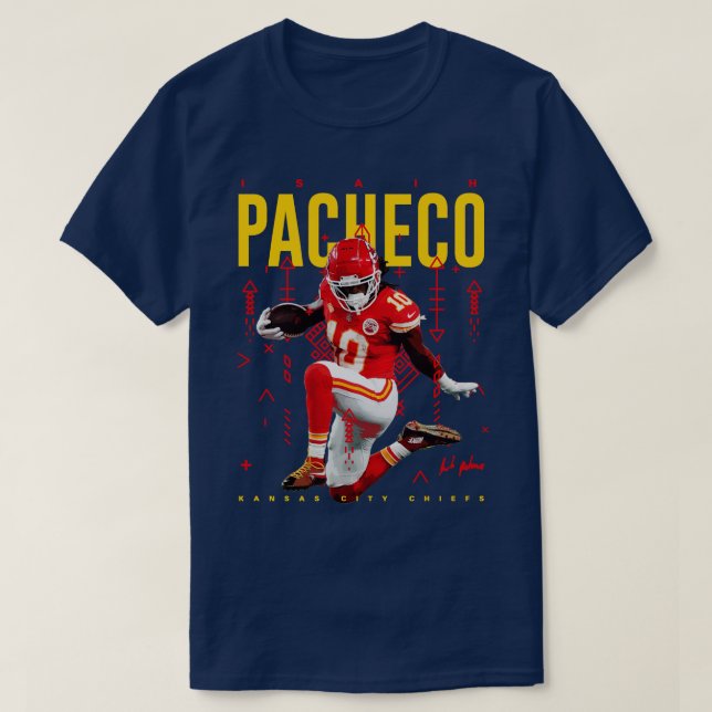 Isiah Pacheco Kids Long Sleeve TShirt (Design Front)