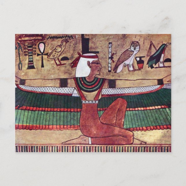isis, Ancient Egypt Holiday Postcard (Front)