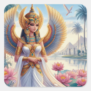 Isis: Goddess of the Nile Square Sticker