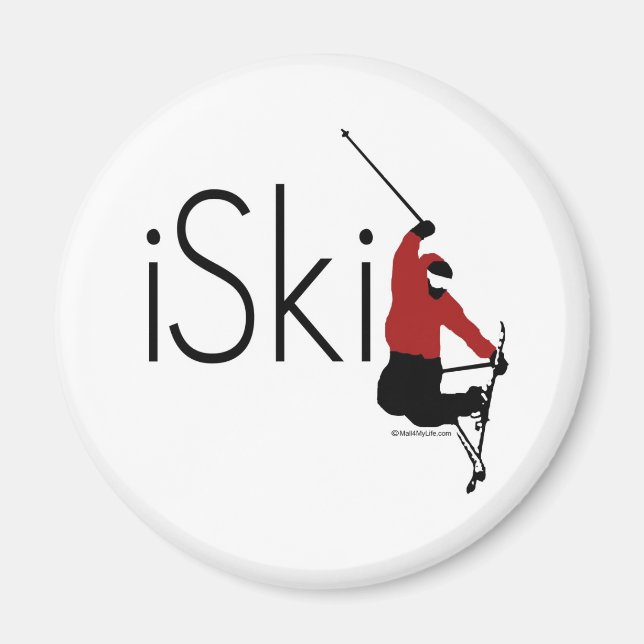 iSki Magnet (Front)
