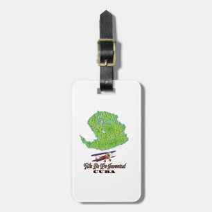 isla de la juventud Cuba Luggage Tag